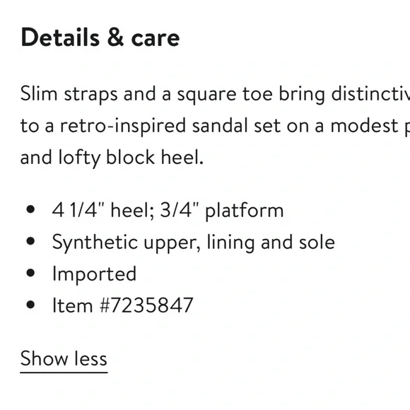 DKNY Maiden Ankle Strap Platform Sandal Heels Block Heel NEW Size 9.5 Block Toe - Picture 4 of 10